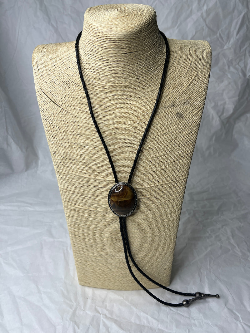 Collana bolo occhio di tigre